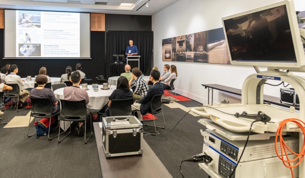 Henri Colt lectures on Bronchoscopy training